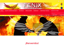 Tablet Screenshot of fenixeci.com.mx
